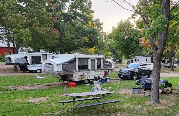 Group camping available